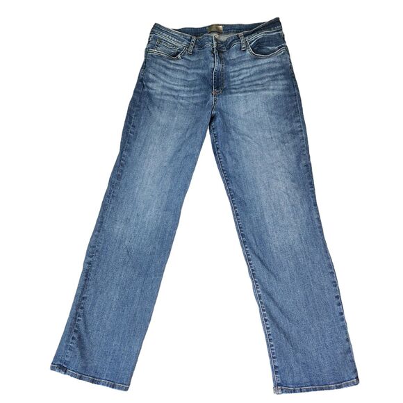 Kut from the Kloth Denim - Kut From The Kloth Jeans Women Sz 16 Straight Leg Denim Medium Wash High Rise